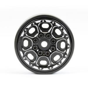 FASTRAX TRX-4M CNC BEADLOCK WHEELS (4) - BLACK