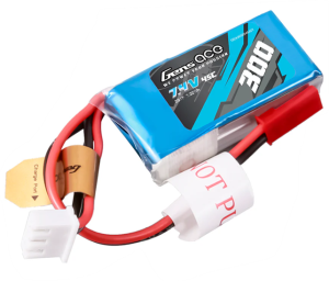Gens ace 300mAh 7.4V 45C 2S1P Lipo Battery Pack with JST-SYP Plug Gens ace 300mAh 7.4V 45C 2S1P Lipo Battery Pack with JST-SYP Plug