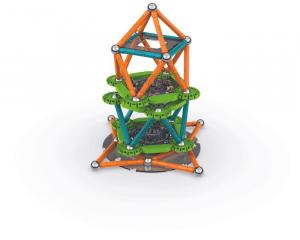 Geomag Mechanics Motion Recycled 3 Magn. Gears 160