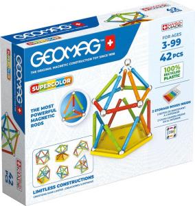 Geomag Supercolor Recycled 42 Pcs