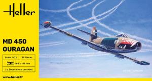 Heller 1/72 MD450 OURAGAN