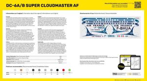 Heller 1/72 DC6 Super Cloudmaster AF
