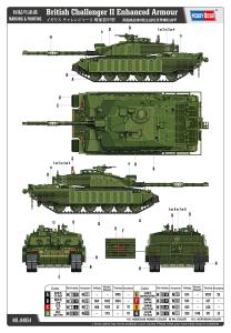 Hobbyboss 1/48 British Challenger 2 Enhanced Armour