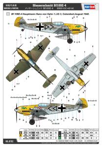 Hobbyboss 1/48 Messerschmitt Bf109E-4