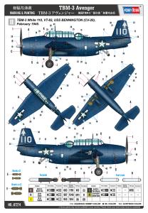 Hobbyboss 1/72 TBM-3 Avenger