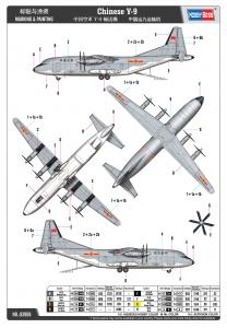 Hobbyboss 1/144 Chinese Y-9