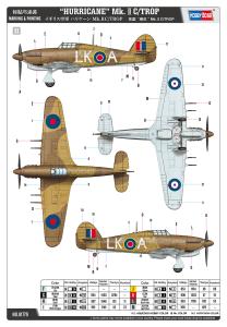 Hobbyboss 1/48 Hurricane Mk. IIC / TROP