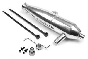 HPI Racing Aluminium Tuned Pipe (Polished/21+)