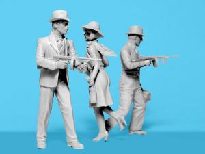ICM 1/24 Gangsters (3 figures)