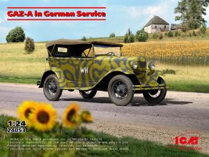 ICM 1/24 GAZ-A in German Service