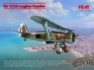 ICM 1/32 Hs 123A-1 Legion Condor