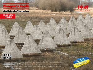 ICM 1/35 "Dragons teeth", Anti-tank Obstacles