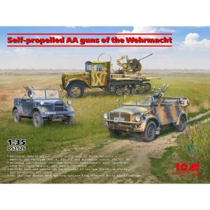 ICM 1/35 Self-propelled AA guns of the Wehrmacht (3 vehicles)