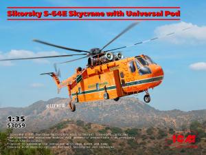 ICM 1/35 Sikorsky S-64E Skycrane with Universal Pod
