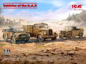 ICM 1/35 Vehicles of the D.A.K