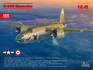 ICM 1/48 B-26G Marauder, WWII  American/France Bomber