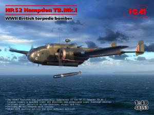 ICM 1/48 HP.52 Hampden TB.Mk.I WWII British torpedo bomber