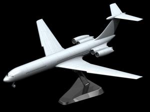 ICM 1:144 Ilyushin-62M, Soviet Passenger Aircraft