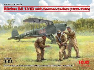 ICM 1:32 Bücker Bü 131D w.German Cadets