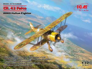 ICM 1:32 CR. 42 Falco, WWII Italian Fighter