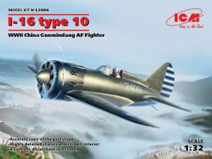 ICM 1:32  I-16 type 10, WWII China AF