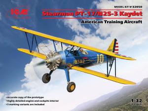 ICM 1:32 Stearman PT-17/N2S-3 Kaydet