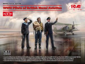 ICM 1/32 WWII Pilots of British Naval Aviation ( 3 figures )