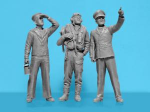 ICM 1/32 WWII Pilots of British Naval Aviation ( 3 figures )