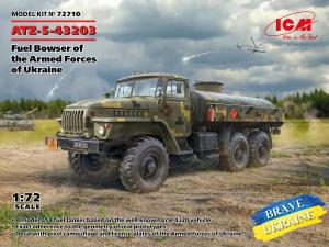 ICM 1/35 ATZ-5-43203, Fuel Bowser Ukraine