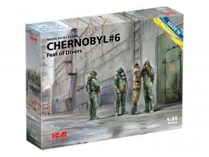 ICM 1/35 Chernobyl 6. Feat of Divers(3 figures) (100% new molds)