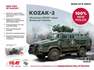 ICM 1/35 Kozak-2, Ukrainian MRAP-class Vehicle