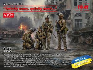 ICM 1/35 Quietly came,quietly went Ukraine set (4 figs)