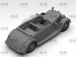 ICM 1/35 Typ 320 (W142) Cabriolet Soft Top, staff car