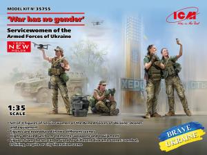 ICM 1/35 'War has no gender' figureset, Ukraine