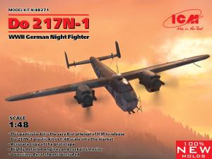 ICM 1:48 Do 217N-1,WWII German Night Fighter