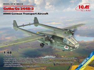 ICM 1/48 Gotha Go 244B-2, WWII Transport Aircraft