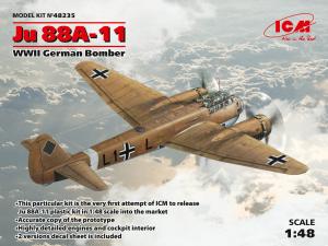 ICM 1:48 Ju 88A-11, WWII German Bomber