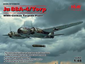ICM 1:48 Ju 88A-4/Torp German Torpedo plane