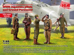 ICM 1/48 WWII Japanese pilots and Ground Personnel set