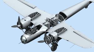 ICM 1:72 Do 17Z-2, WWII Finnish Bomber