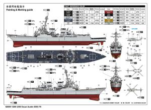 Ilovekit 1/200 USS Oscar Austin DDG-79