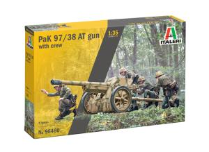 Italeri 1:35 Pak 97/38 AT Gun with crew