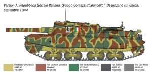 Italeri 1:35 Semovente M43 da 105/25 Bassotto