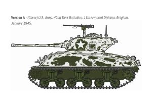 Italeri 1:35 Sherman M4A3 76mm Wet