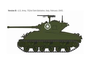 Italeri 1:35 Sherman M4A3 76mm Wet