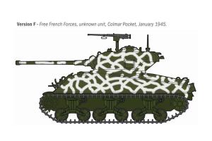 Italeri 1:35 Sherman M4A3 76mm Wet