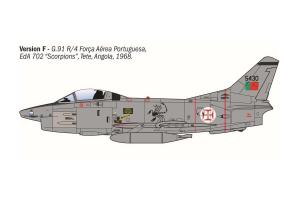 Italeri 1:48 Fiat G.91 R