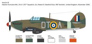 Italeri 1:48 Hurricane Mk 1 Aces