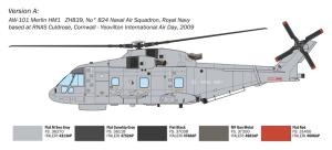 Italeri 1:72 AW-101 Merlin HM.1