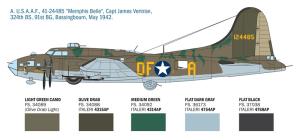 Italeri 1:72 B-17F Flying Fortress